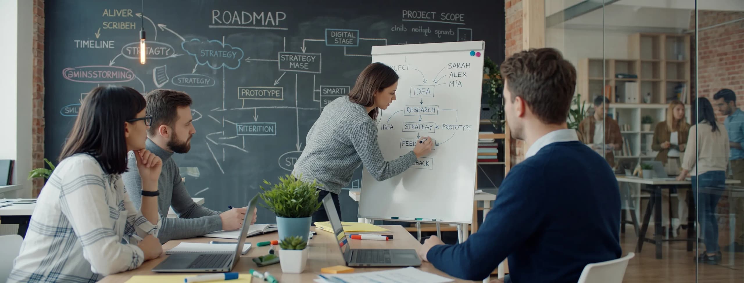 From idea to launch in four stages