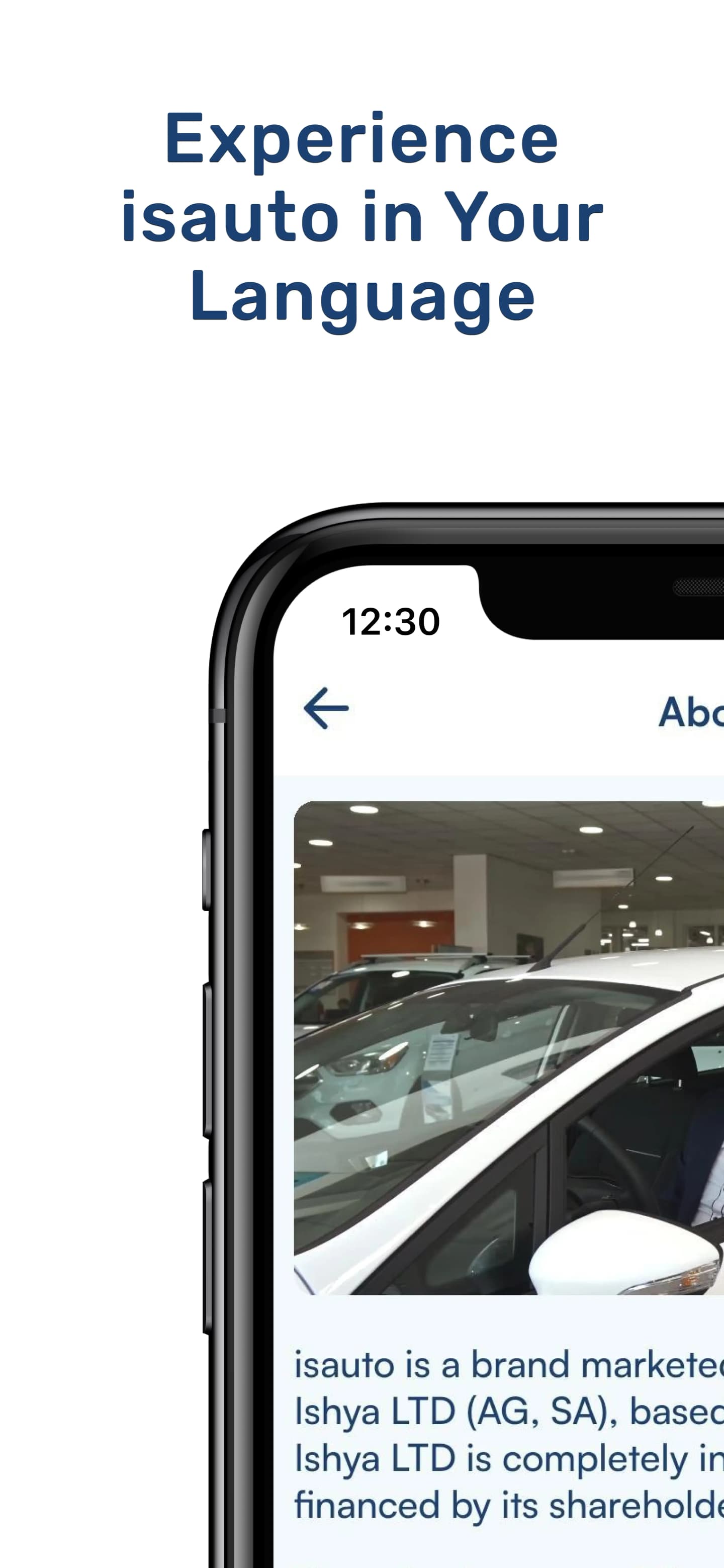 Experience isauto in your language