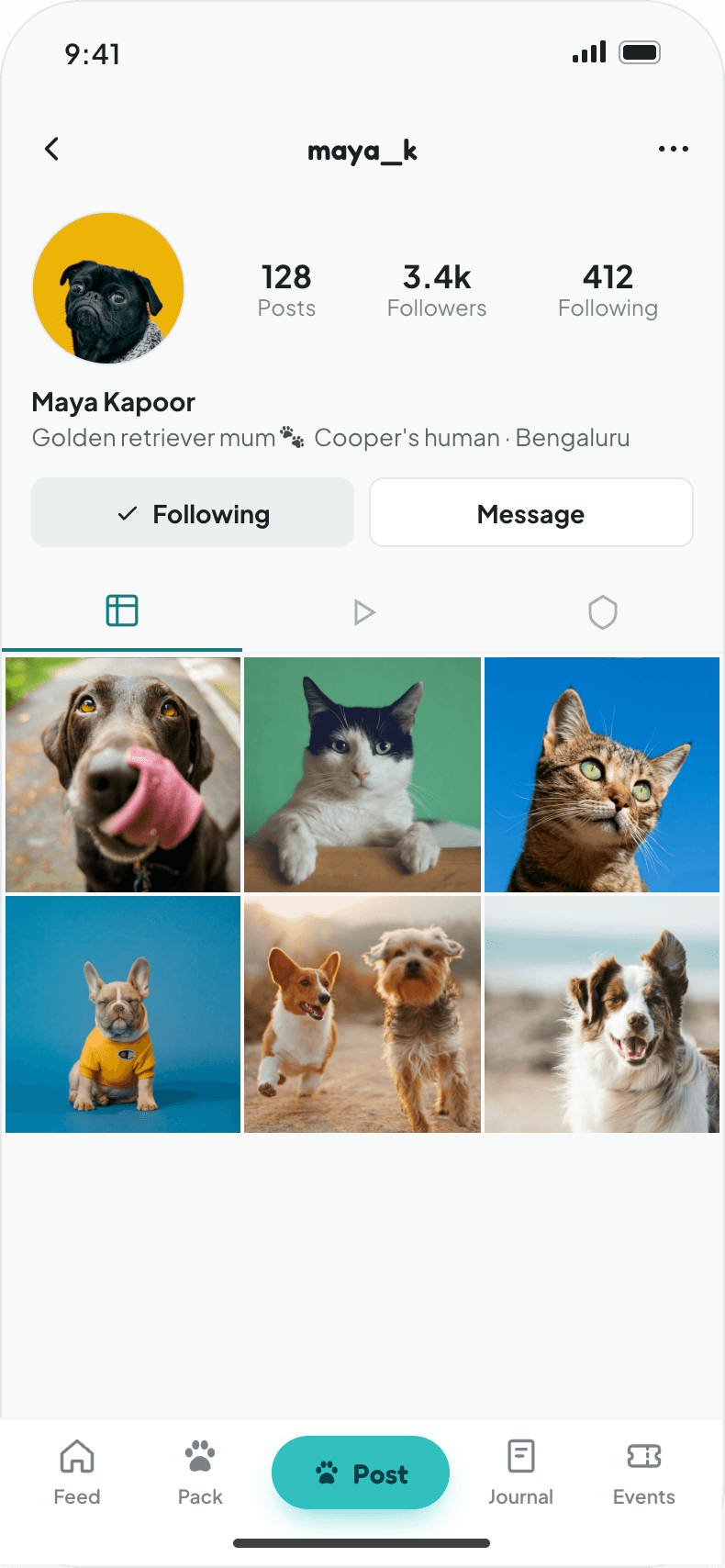 User profile